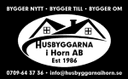 Husbyggarna i Horn AB logo