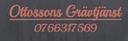 Ottossons Grävtjänst AB logo