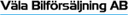 Väla bilförsäljning, verkstad och handbiltvätt A logo